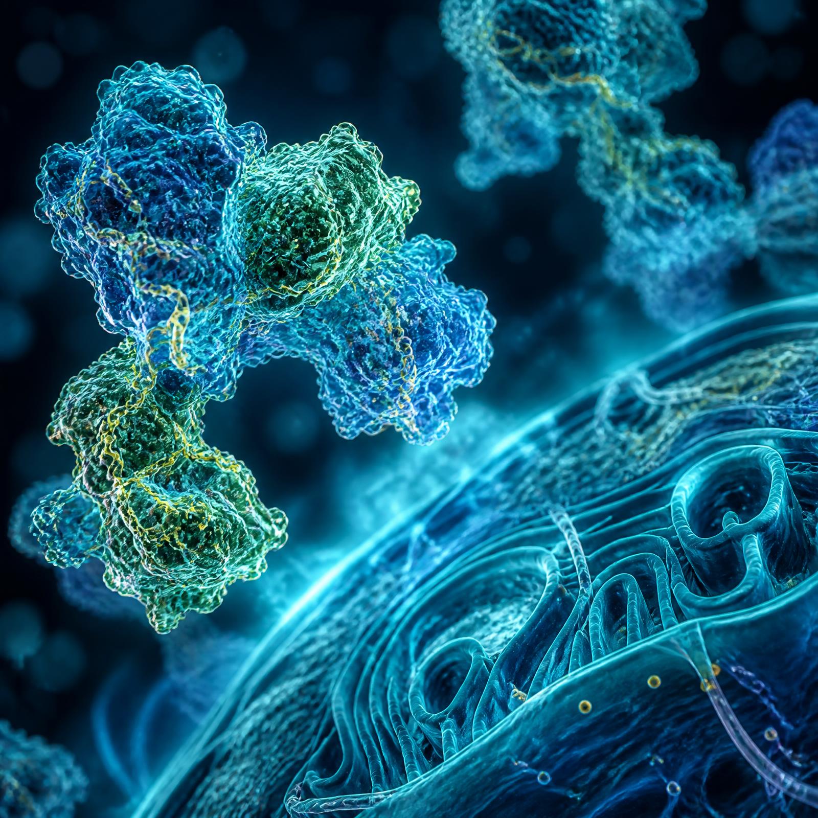 Molecular architecture under high-resolution microscopy